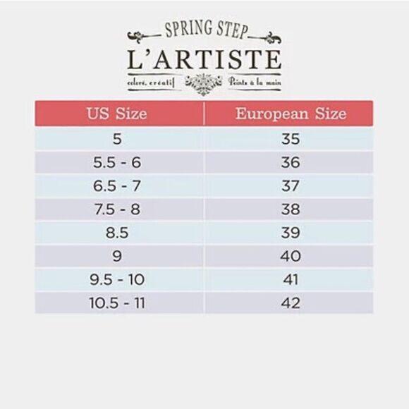 L'Artiste By Spring Step Tools Wrapped Heel Pumps Sz 40/US 9 - Picture 7 of 7